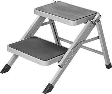 Proplus Opstapje vouwbaar 2 treden 59,5 x 49 x 39 cm grijs