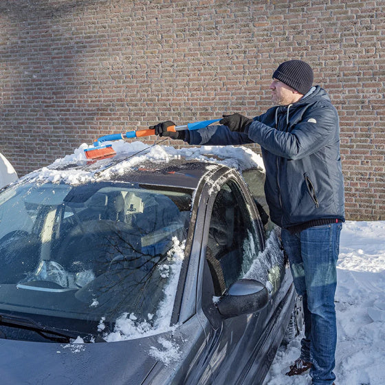 Load image into Gallery viewer, Proplus Sneeuwborstel en ijskrabber met telescopische steel
