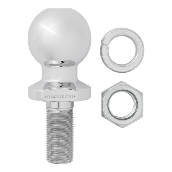 Load image into Gallery viewer, Proplus Trekhaakkogel recht Ø50mm M22 zilver
