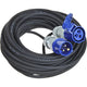 Proplus Verlengkabel CEE 20 meter 3x2,5mm² zwart blauw