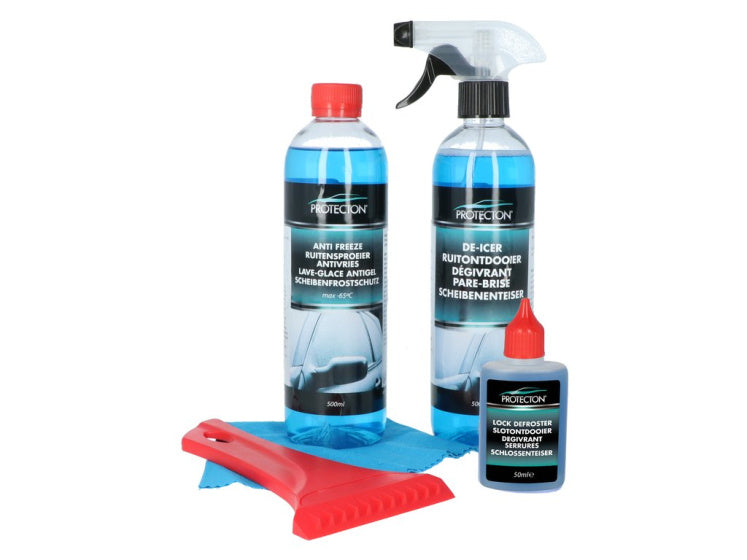 Load image into Gallery viewer, Protecton Winterset 5-delig auto 500 ml blauw

