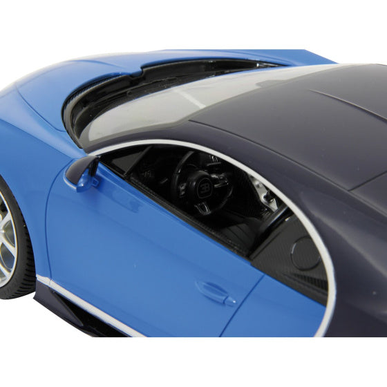Load image into Gallery viewer, Rastar RC Bugatti Chiron jongens 27 MHz 1:14 blauw
