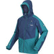 Regatta Highton II outdoorjack heren marineblauw turquoise maat XL