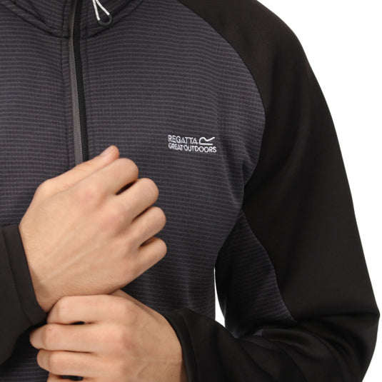 Regatta Highton III outdoorjack heren donkergrijs zwart maat XL