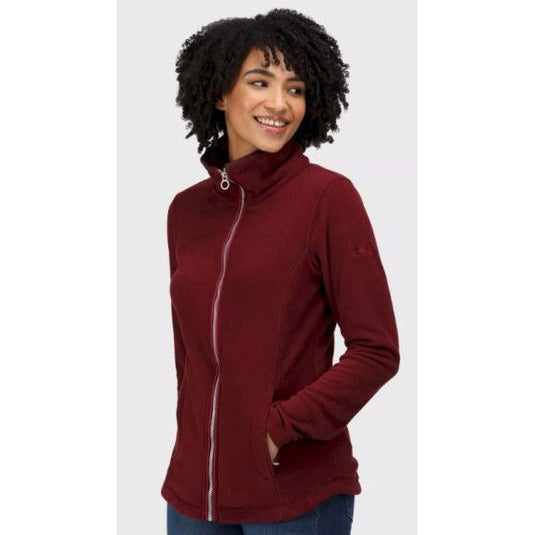 Regatta Outdoorvest Fayona dames polyester bordeaux maat 42