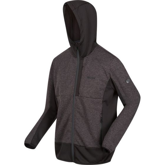 Load image into Gallery viewer, Regatta Bresdon softshelljas heren zwart grijs maat 3XL
