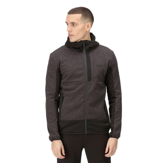 Regatta Bresdon softshelljas heren zwart grijs maat 3XL