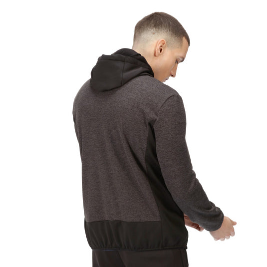Regatta Bresdon softshelljas heren zwart grijs maat 3XL