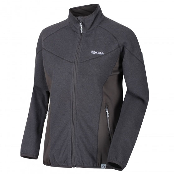 Load image into Gallery viewer, Regatta Outdoorvest Kestor dames wol polyester grijs maat XXS
