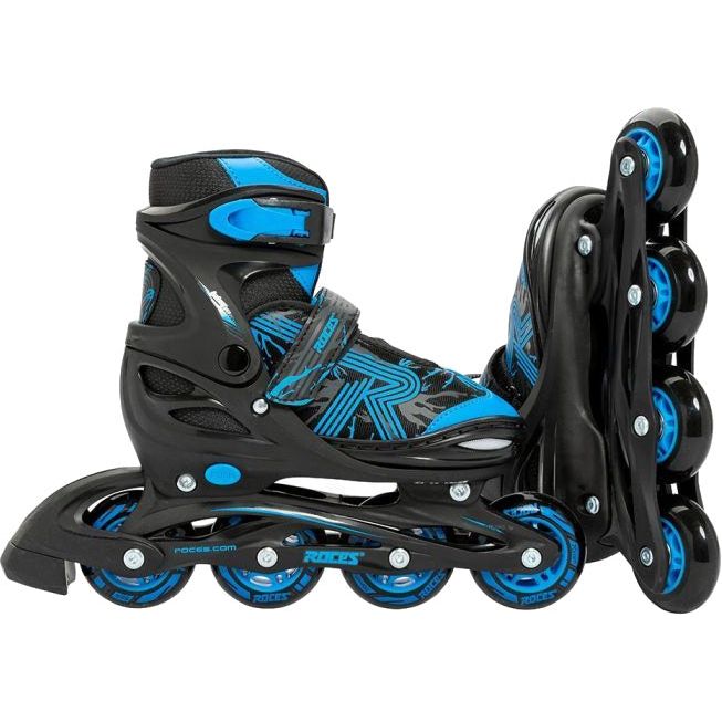 Load image into Gallery viewer, Roces Inline skates Jokey 3.0 softboot 82A zwart maat 30-33
