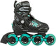 Roces Moody Tif inlineskates zwart aqua maat 36-40