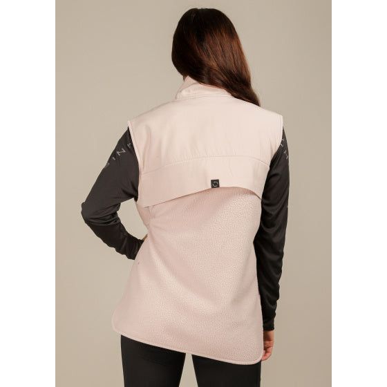 Load image into Gallery viewer, Röhnisch Bodywarmer Corrine Pile dames polyester zachtroze mt XS
