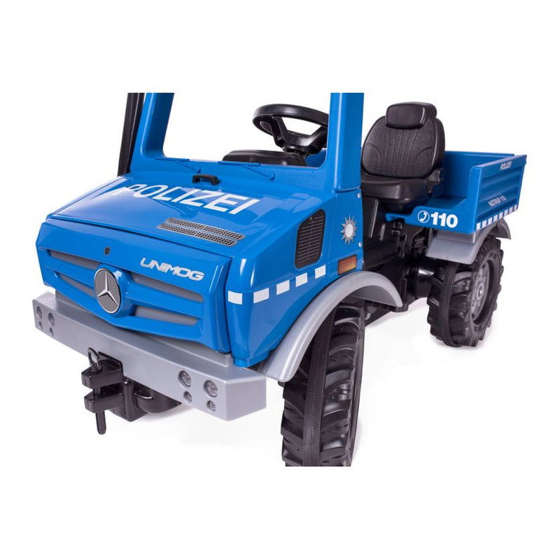 Load image into Gallery viewer, Rolly toys RollyUnimog Police Junior Blauw Zwart
