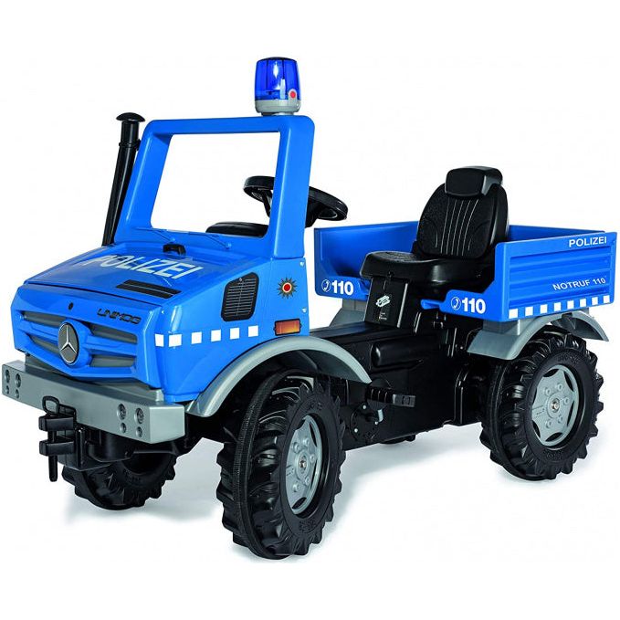 Load image into Gallery viewer, Rolly toys RollyUnimog Police Junior Blauw Zwart
