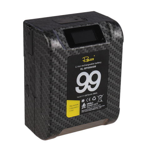 Load image into Gallery viewer, Rolux Smart V-Mount Accu RL-BP0990SM 99Wh 14,4V 6875mAh
