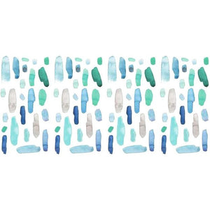 Roommates Muursticker Cool Watercolour Swatch vinyl 96-delig