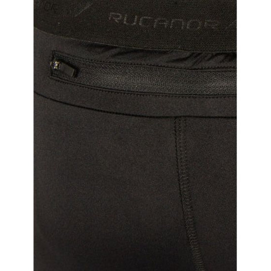 Rucanor Damion hardloopbroek lang heren zwart maat S