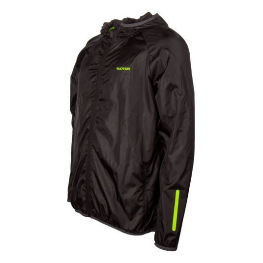 Rucanor Dylan running jacket heren zwart maat XL