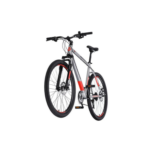 Rucanor Lux 27.5 Inch 51 cm Heren 21V Mechanische schijfrem Zilver Rood