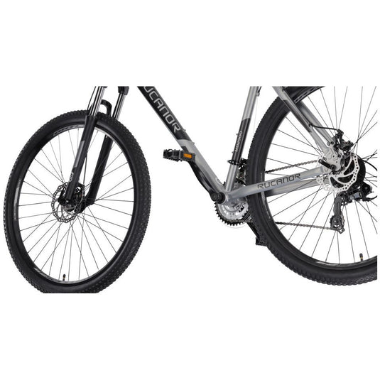 Rucanor Lux 29 Inch 48 cm Heren 21V Mechanische schijfrem Zilver Zwart