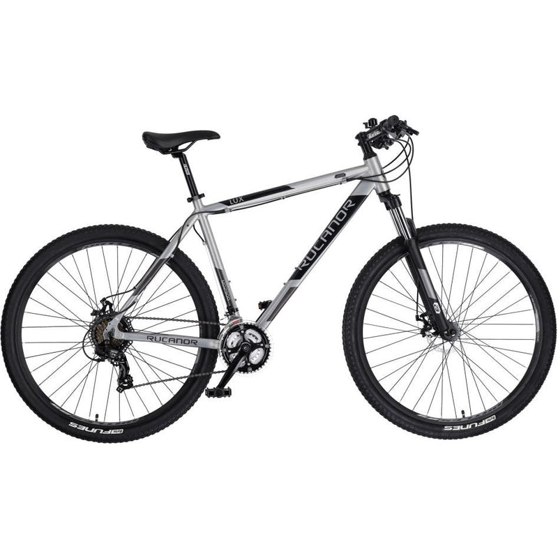 Load image into Gallery viewer, Rucanor Lux 29 Inch 53 cm Heren 21V Mechanische schijfrem Zilver Zwart
