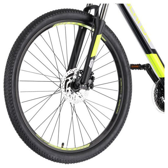 Rucanor Lux 29 Inch 53 cm Heren 21V Mechanische schijfrem Zwart Geel
