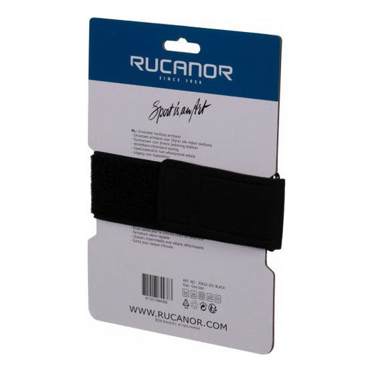Rucanor Running Phone armband universeel unisex zwart