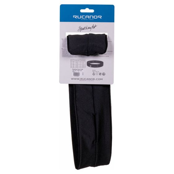 Load image into Gallery viewer, Rucanor Running hardloopriem unisex zwart maat L
