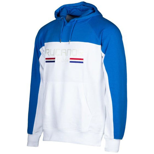 Rucanor Trevor sweater hoodie heren blauw wit maat 3XL