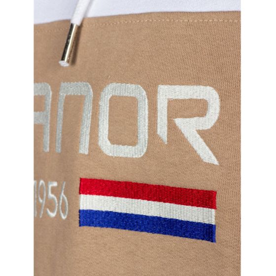 Load image into Gallery viewer, Rucanor Trevor sweater hoodie heren wit beige maat L
