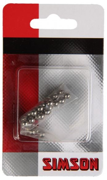 bullets 3/16 inch silver 24 pieces