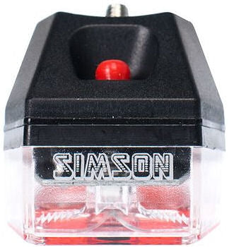 Simson mudguard rear light Mini LED incl. bat. on map