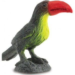 Safari Toekan speelfiguur junior 2,5 cm groen 192 stuks