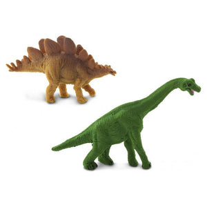 Safari Dinosaurussen speelset 2,5 cm groen 192-delig
