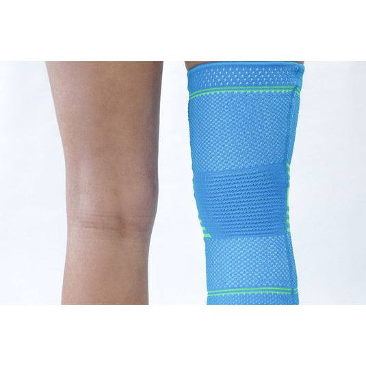 Schaper Kniebrace Schapfix Sport textiel blauw groen maat L