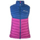 Sir joseph Bodywarmer Atol dames polyester blauw roze mt S