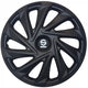 Sparco Wieldoppen Varese 14 inch zwart set van 4