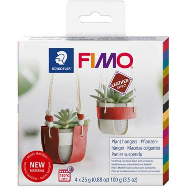 Staedtler Planthanger maken leder-look klei 15-delig