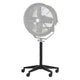 StudioKing Statief op Wielen + Verlengstang voor Windmachine