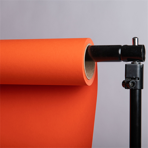 Load image into Gallery viewer, Superior achtergrondpapier 39 bright orange 1,35 x 11m
