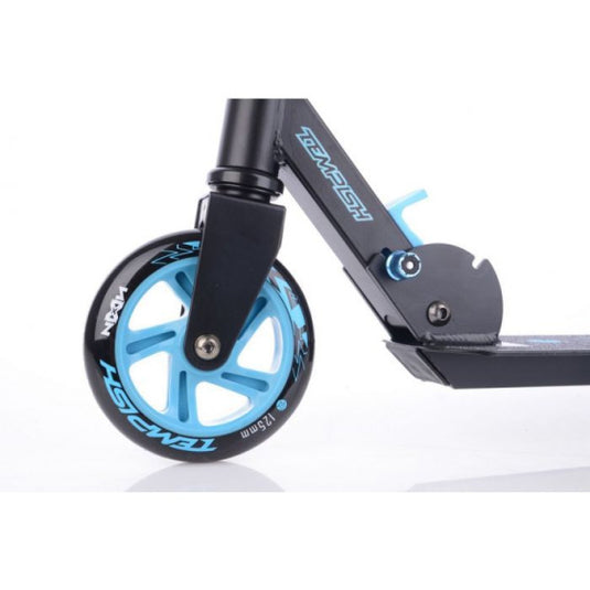 Tempish Nixin 125 kinderstep junior voetrem zwart blauw