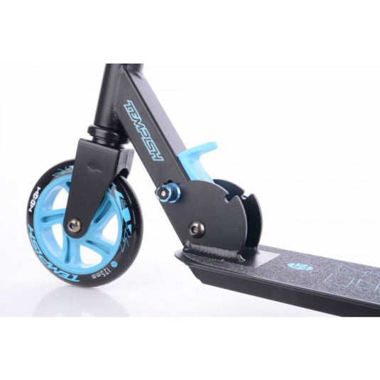 Tempish Nixin 125 kinderstep junior voetrem zwart blauw