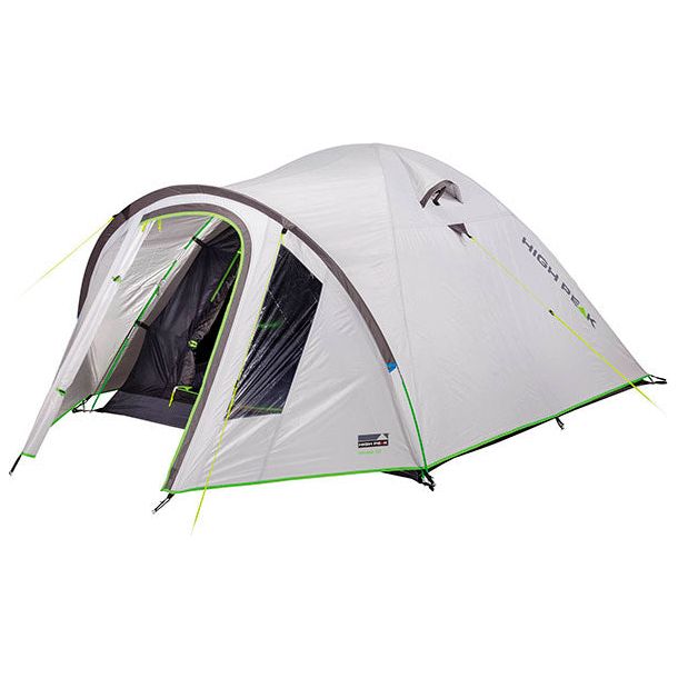 Load image into Gallery viewer, High peak Koepeltent Nevada 2-persoons 300 x 140 x 115 cm grijs
