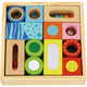 Tooky toy Multifunctionele Houten Blokken 12 maanden 14-delig