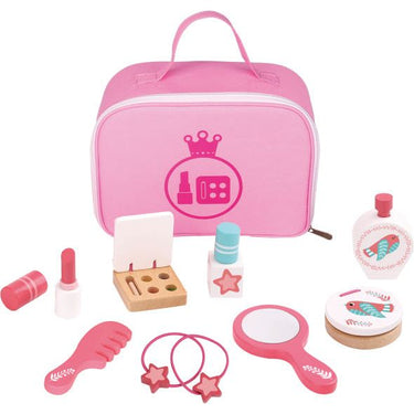 Tooky toy Houten Make-up Speelset Roze 11-delig