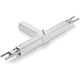 V-tac Connector voor railverlichting T-vorm 8 draden zilver