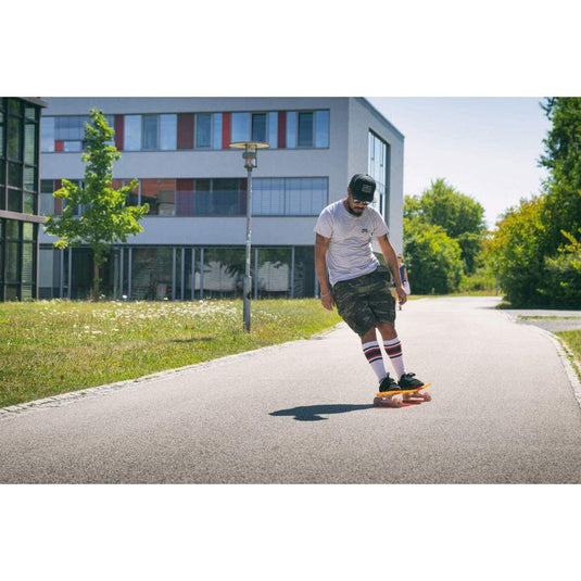 Volten Longboard Neon Clear Yellow 68,5 cm acryl geel