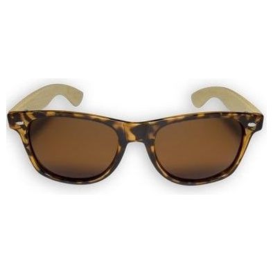Wave hawaii Zonnebril bamboo Taka unisex blank bruin