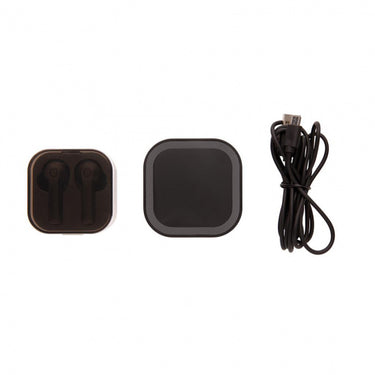 Xd collection Oordopjes en oplader TWS bluetooth zwart
