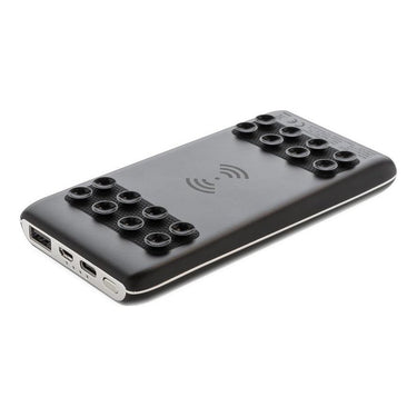 Xd collection Powerbank Light Up 8000 mAh 14 x 7 cm zwart